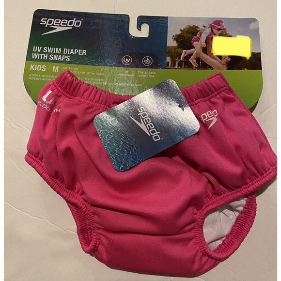 Speedo Swim Speedo Baby Uv Swim Diaper With Snaps Medium 2 Months
